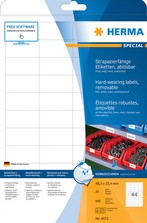 Etiket HERMA 4571 30mm rond folie wit 960 stuks-2