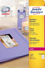 Etiket Avery Zweckform L7769-40 99.1x139mm hoogglans wit 160stuks-3