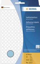 Etiket HERMA 2230 rond 13mm wit 2464stuks-3
