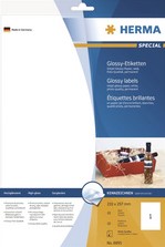 Etiket HERMA 8895 210x297mm A4 glossy wit 10 stuks-2