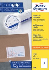 Etiket Avery 3479 70x32mm wit 2700 stuks-3