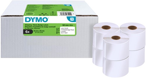 Etiket Dymo 99014 labelwriter 54x101mm 1320stuks