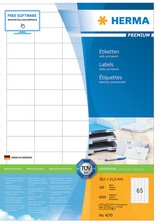 Etiket HERMA 4262 64.6x33.8mm premium wit 2400 stuks-2