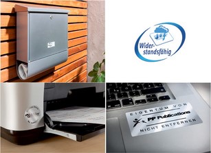 Etiket Avery L6009-20 45.7x21.2mm zilver 960 stuks-3