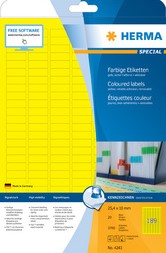 Etiket HERMA 5059 105x42.3mm verwijderbaar rood 280 stuks-3