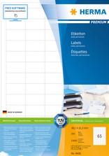 Etiket HERMA 4632 64.6x33,8mm premium wit 4800stuks-2