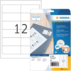 Etiket HERMA 4823 96.5x42.3mm wit 300 stuks
