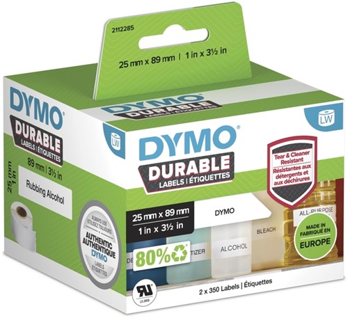 Etiket Dymo 1933081 labelwriter 25x89mm 700 stuks