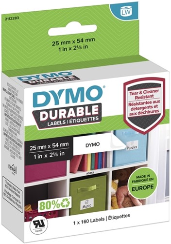 Etiket Dymo 1976411 labelwriter 25x54mm 160 stuks