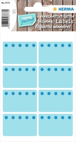 Etiket HERMA 3773 26x40mm diepvries blauw 48 stuks