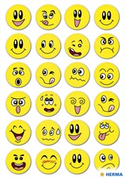 Etiket Herma smiley wiebelogen