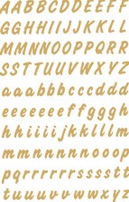 Etiket HERMA 4192 8mm letters A-Z goudfolie 61 stuks-3