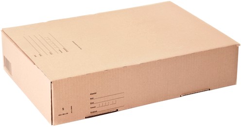 Postpakketbox IEZZY 5 430x300x90mm bruin-3