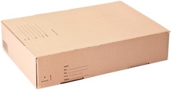 Postpakketbox Budget 5 430x300x90mm bruin