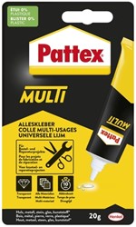 Alleslijm Pattex Multi tube 20gram op blister