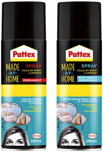 Lijm Pattex hobby spuitbus permanent 400ml-2