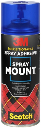 Lijm 3M Spraymount spuitbus 400ml