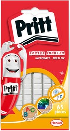 Poster Buddies Pritt dubbelzijdige kleefpads voor oa posters blister à 65 stuks-3