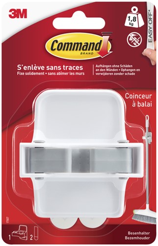 Bevestigingsstrip Command 3M 17007C bezemhouder-2