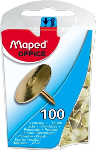 Punaises Maped messing