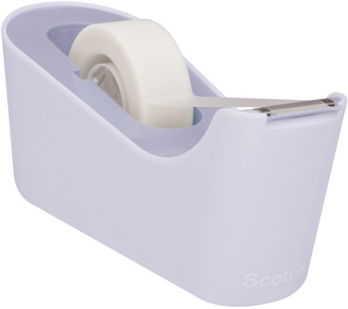 Plakbandhouder Scotch C18 lavendel + 6rol magic tape 19mmx33m-3