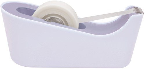 Plakbandhouder Scotch C18 lavendel + 1rol magic tape 19mmx33m