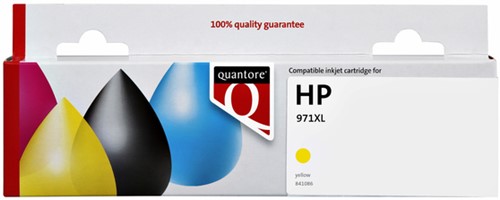 Inktcartridge Quantore HP CN628AE 971XL geel HC