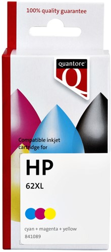 Inktcartridge Quantore HP C2P07AE 62XL kleur