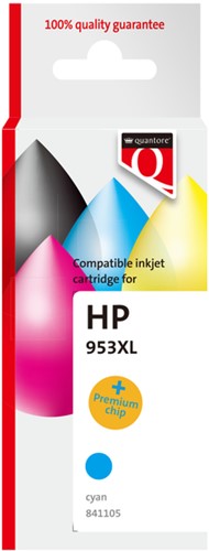 Inktcartridge Quantore HP F6U16AE 953XL blauw