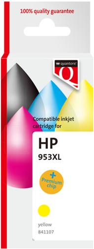 Inktcartridge Quantore HP F6U18AE 953XL geel HC