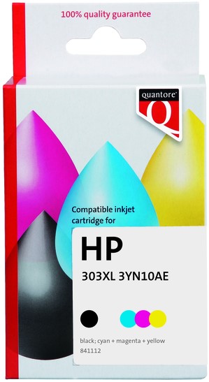 HP 303XL inkt cartridge Zwart (T6N04AE) - Huismerk