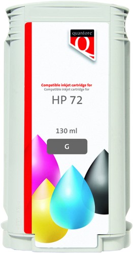 Inkcartridge Quantore HP 72 C9374A grijs