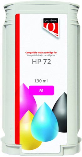 Inkcartridge Quantore HP 72 C9372A rood