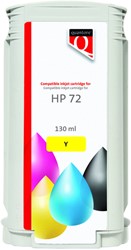 Inkcartridge Quantore HP 72 C9373A geel