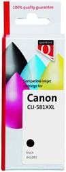 Inktcartridge Quantore Canon CLI-581XXL pigment zwart