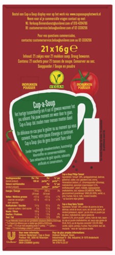 Cup-a-soup spicy tomatensoep 21 zakjes-3