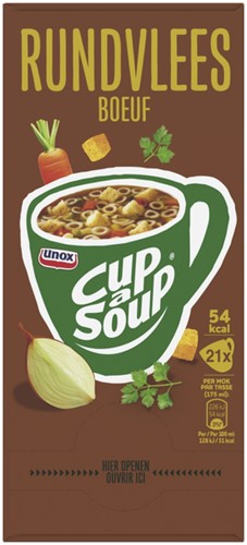 Cup-a-soup rundvleessoep 21 zakjes-2