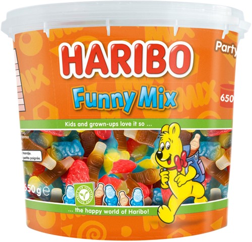 Haribo Fruitgom Mix 650gram