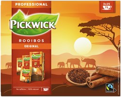 Thee Pickwick Fair Trade rooibos 25 zakjes van 1.5gr