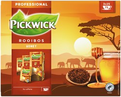 Thee Pickwick rooibos honing 25 zakjes van 1.5gr