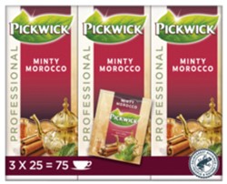 Thee Pickwick minty morocco 25 zakjes van 2gr