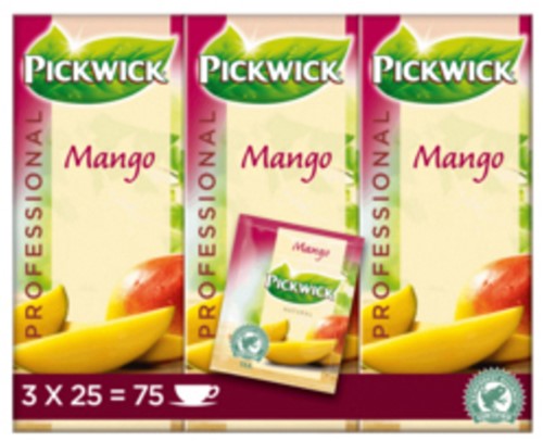 Thee Pickwick mango 25 zakjes van 1.5gr