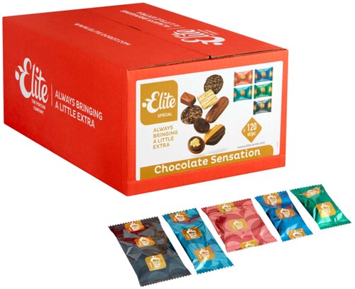 Koekjes Chocolate Sensations assorti 120 stuks