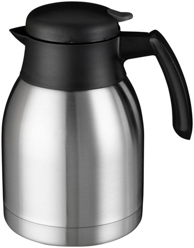 Thermoskan Bravilor dubbelwandig 1,5 liter RVS-zwart