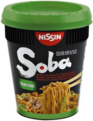 Nissin Soba Noodles teriyaki cup