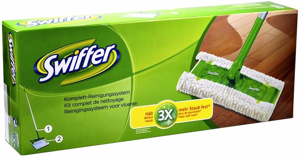 Swiffer Vloeren Starterkit Met 2 Droge Doekjes