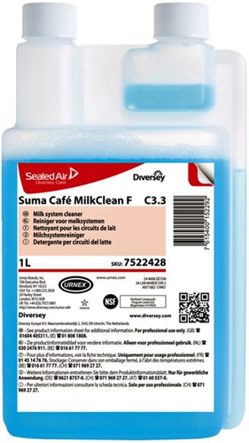 Reinigingsvloeistof Suma Milkcleaner 1L
