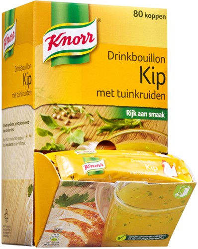 Knorr drinkbouillon kip met tuinkruiden 80 zakjes-3
