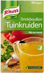 Knorr drinkbouillon tuinkruiden 80 zakjes