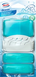 Toiletblok Air plus ocean 55ml met houder